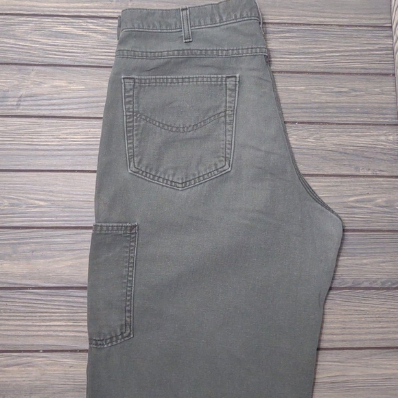 Carhartt Pants Vintage Carhartt Pants Green Olive Workwear Wide Leg